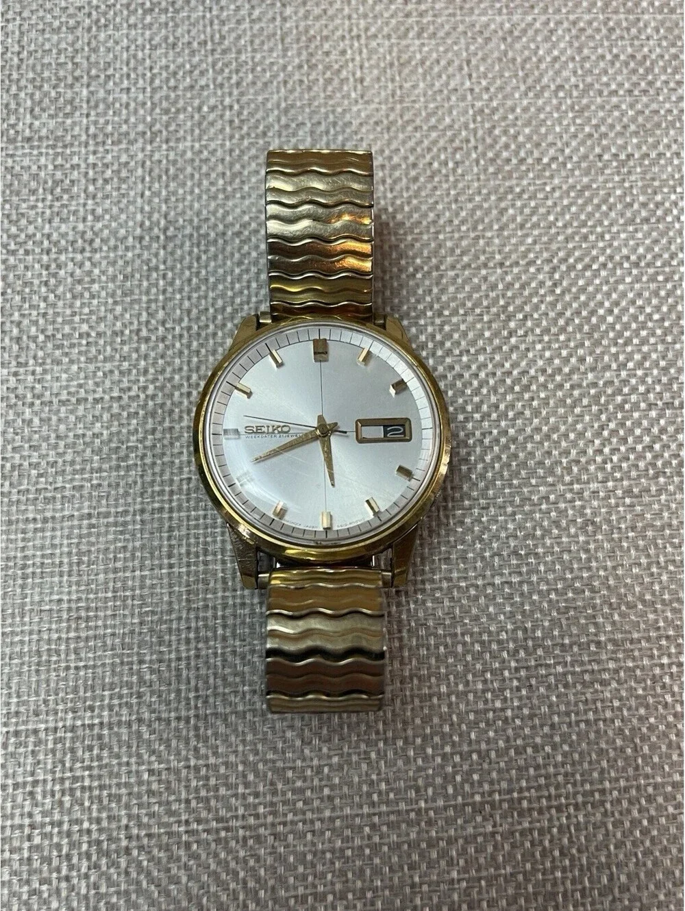 Seiko Weekdater Sportsmatic 5 Watch 6619-8010 Automatic !!!! Running !!